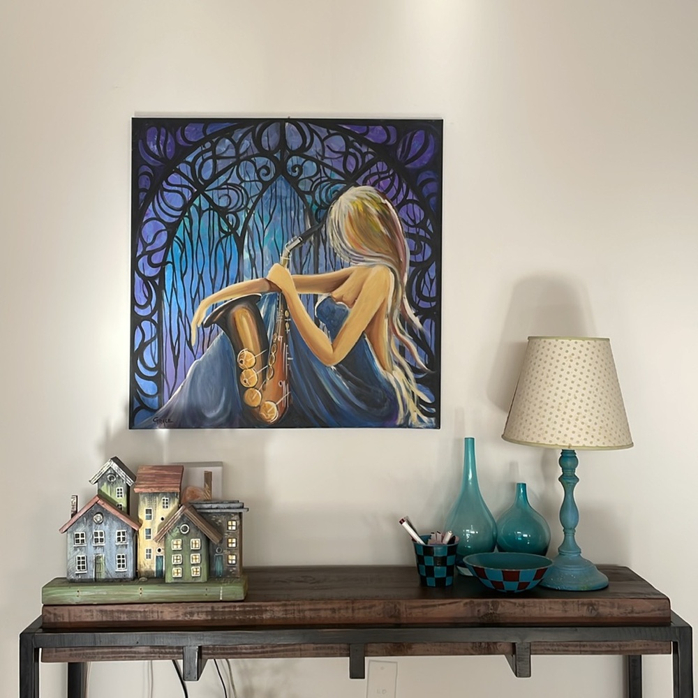 Painting 30x30 inches - Picture 2 of 2